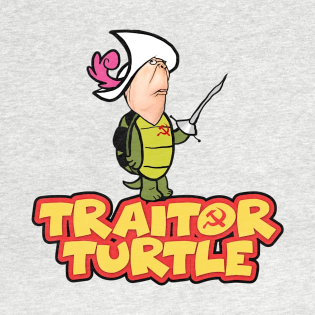 Traitor Turtle by My Geeky Tees - T-Shirt Designs